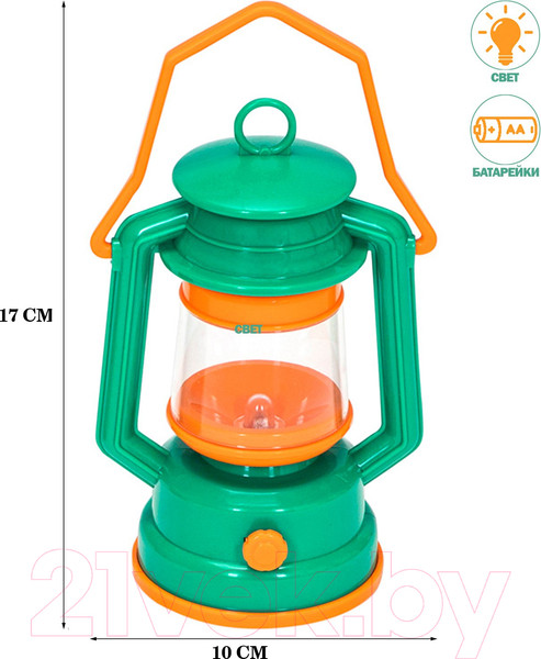 Изображение товара Игровой набор Givito Набор туриста Детская лампа с набором для пикника / G209-001