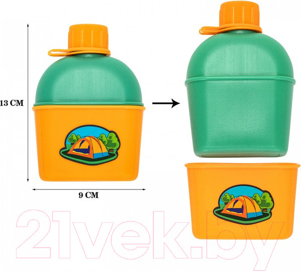 Изображение товара Набор игрушечной посуды Givito Набор туриста Детская посуда с набором для пикника / G209-014