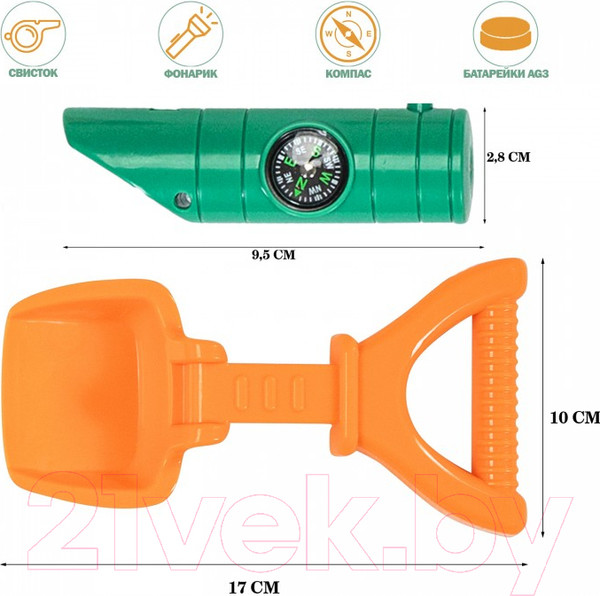 Изображение товара Набор игрушечной посуды Givito Набор туриста Детская посуда с набором для пикника / G209-014