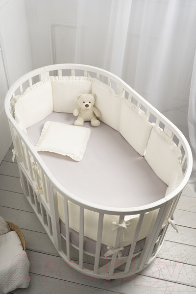 Изображение товара Бортик в кроватку Perina Lovely Dream / ЛД1/4-04.1 (айвори)