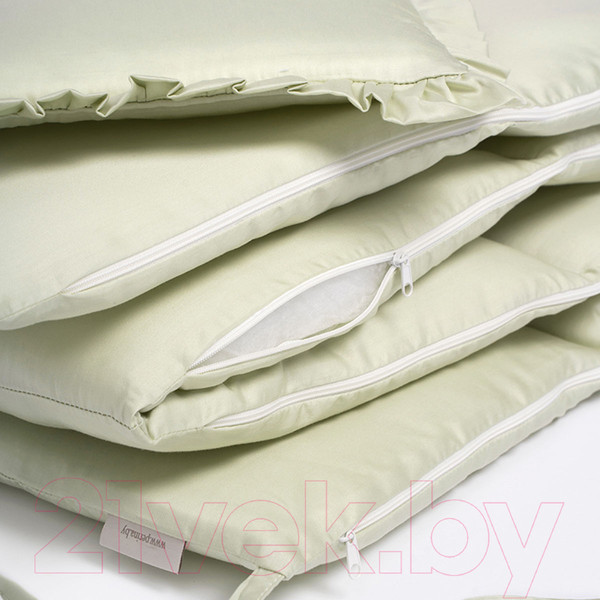 Изображение товара Бортик в кроватку Perina Lovely Dream / ЛД1/4-04.11 (фисташковый)