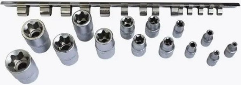 Изображение товара Набор головок слесарных ForceKraft FK-4158 (49621)