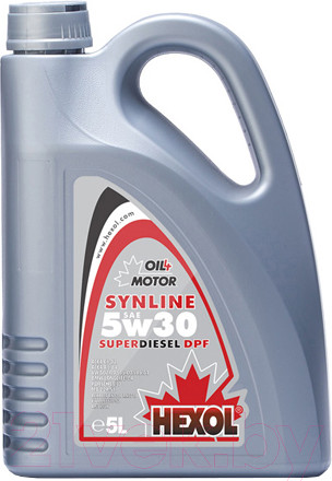 Изображение товара Моторное масло Hexol Synline Superdiesel DPF 5W30 / UL689 (5л)