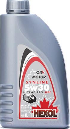 Изображение товара Моторное масло Hexol Synline Ultradiesel DPF 5W30 / UL625 (1л)