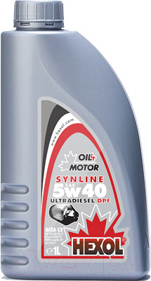 Изображение товара Моторное масло Hexol Synline Ultradiesel DPF 5W40 / UL611 (1л)