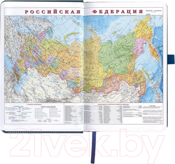 Изображение товара Ежедневник Brauberg Wood / 111674 (синий)