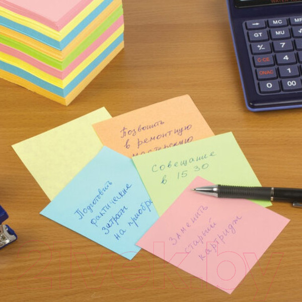 Изображение товара Блок для записей Brauberg 129207 (цветной)