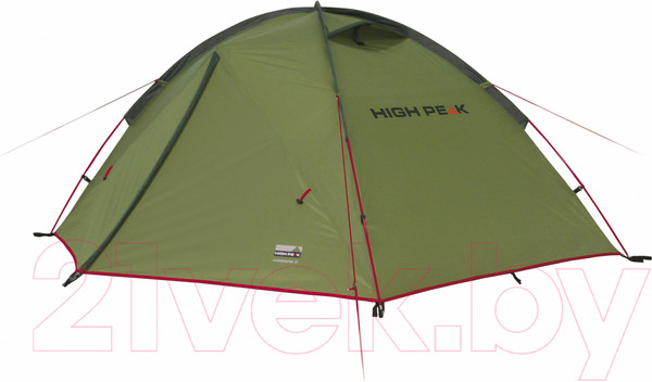 Изображение товара Палатка High Peak Woodpecker 3 LW / 10195 (Pesto/красный)