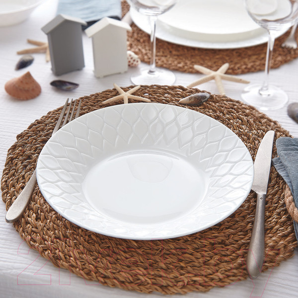 Изображение товара Тарелка столовая глубокая Luminarc Amario P7155