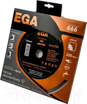 Изображение товара Отрезной диск алмазный Faster Tools 666