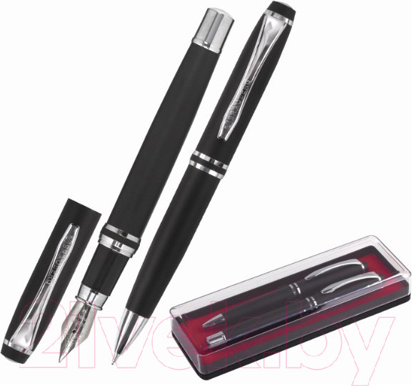 Изображение товара Набор канцелярский Brauberg Duetto / 143478 (2шт, синий)