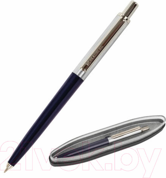 Изображение товара Ручка шариковая Brauberg Soprano / 143484 (синий)