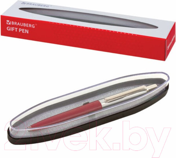 Изображение товара Ручка шариковая Brauberg Soprano / 143485 (синий)