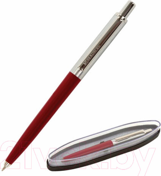 Изображение товара Ручка шариковая Brauberg Soprano / 143485 (синий)