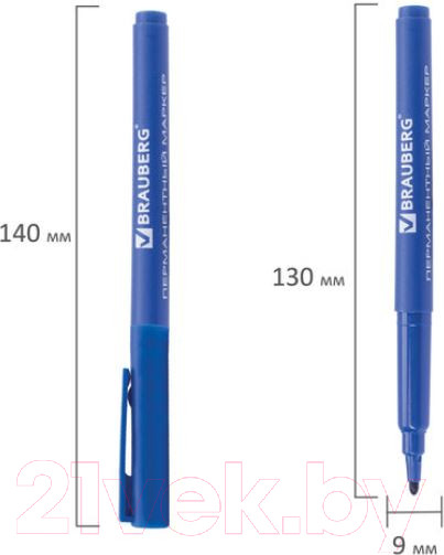 Изображение товара Набор маркеров Brauberg Classic Line / 150295 (4шт)