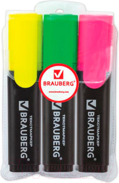 Изображение товара Набор маркеров Brauberg Contract / 150395 (3шт)