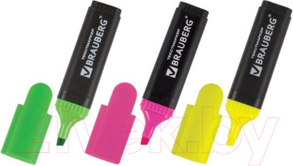 Изображение товара Набор маркеров Brauberg Contract / 150395 (3шт)