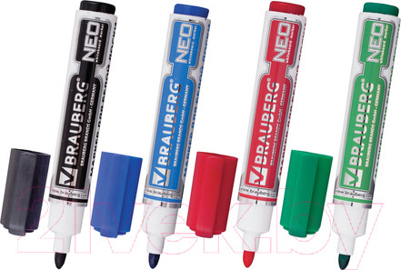 Изображение товара Набор маркеров Brauberg Neo / 150491 (4шт)