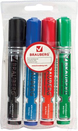 Изображение товара Набор маркеров Brauberg Neo / 150491 (4шт)