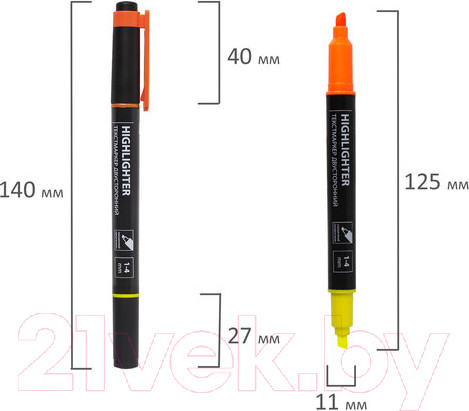 Изображение товара Набор маркеров Brauberg 150845 (4шт)