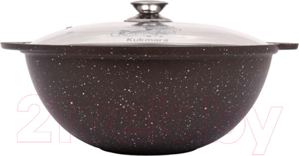 Изображение товара Кастрюля Kukmara кмк37а (кофейный мрамор)