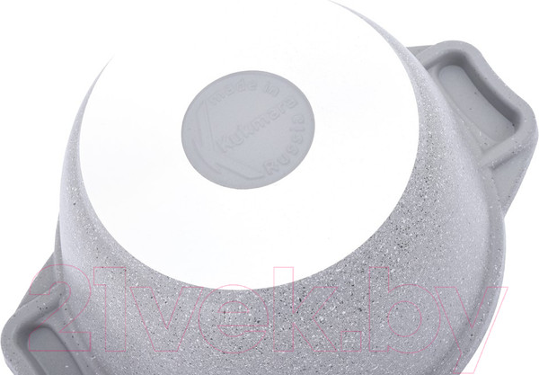 Изображение товара Кастрюля Kukmara кмс12а (светлый мрамор)