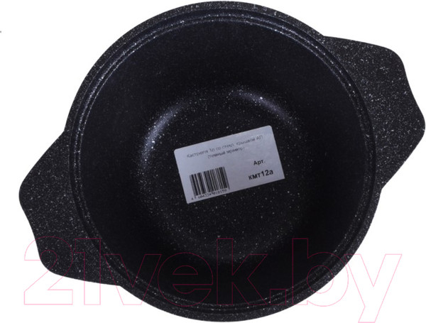 Изображение товара Кастрюля Kukmara кмт12а (темный мрамор)