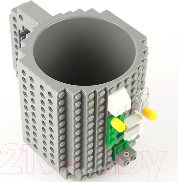 Изображение товара Кружка Darvish Конструктор / DV-H-1295-6 (400мл, серый)