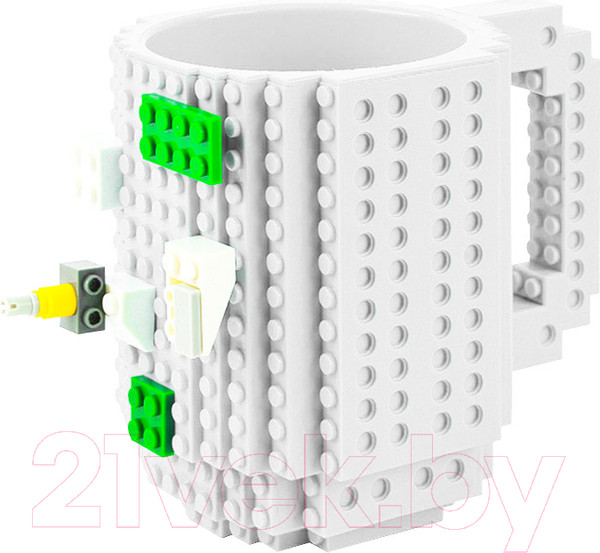 Изображение товара Кружка Darvish Конструктор / DV-H-1295-9 (400мл, белый)