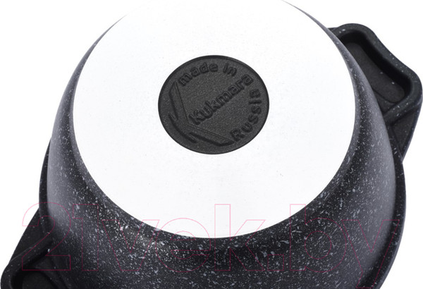 Изображение товара Кастрюля Kukmara кмт22а (темный мрамор)