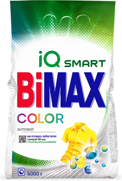 Изображение товара Стиральный порошок Bimax Color Automat (6кг)