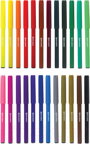 Изображение товара Фломастеры Brauberg Академия / 151413 (24шт)