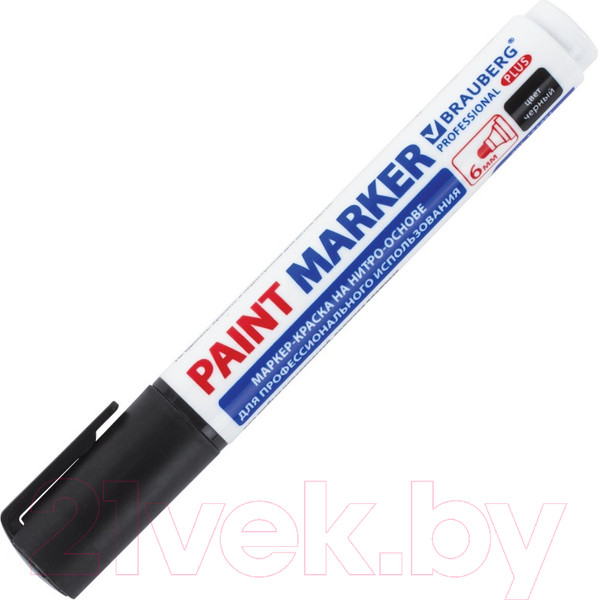 Изображение товара Маркер-краска Brauberg Professional Plus Extra / 151451 (черный)