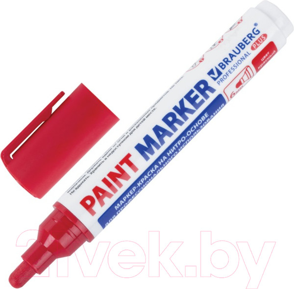 Изображение товара Маркер-краска Brauberg Professional Plus Extra / 151452 (красный)