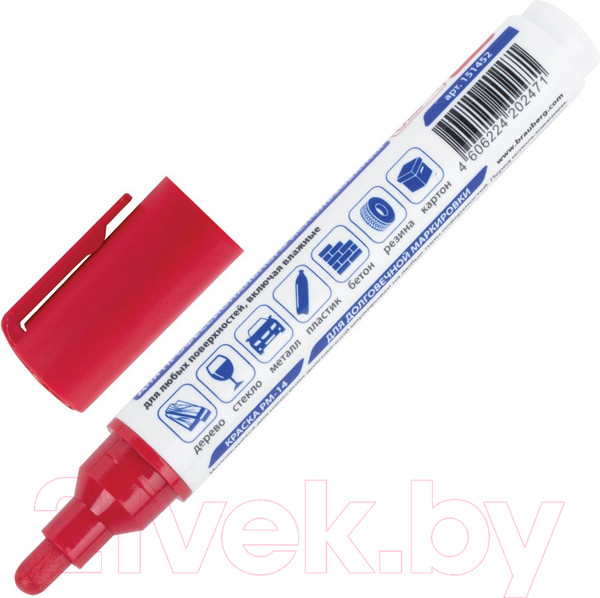 Изображение товара Маркер-краска Brauberg Professional Plus Extra / 151452 (красный)