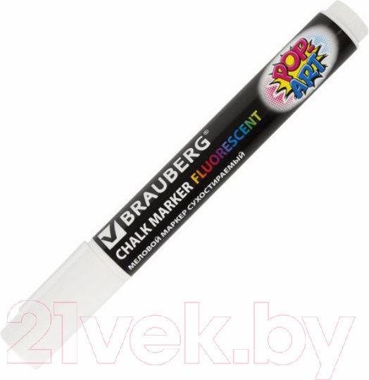 Изображение товара Маркер меловой Brauberg Pop-Art / 151527 (белый)