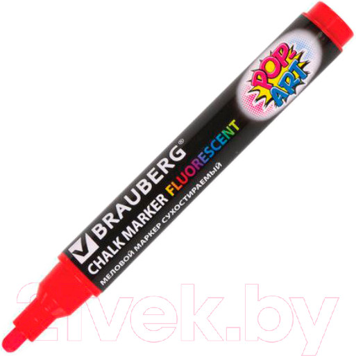 Изображение товара Маркер меловой Brauberg Pop-Art / 151529 (красный)
