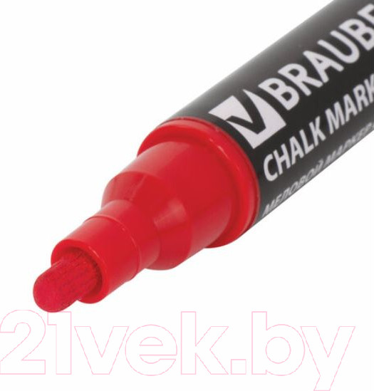 Изображение товара Маркер меловой Brauberg Pop-Art / 151529 (красный)