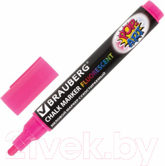 Изображение товара Маркер меловой Brauberg Pop-Art / 151530 (розовый)