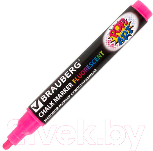 Изображение товара Маркер меловой Brauberg Pop-Art / 151530 (розовый)