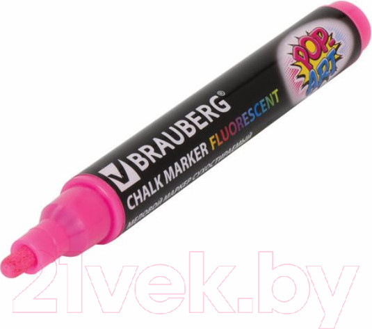 Изображение товара Маркер меловой Brauberg Pop-Art / 151530 (розовый)