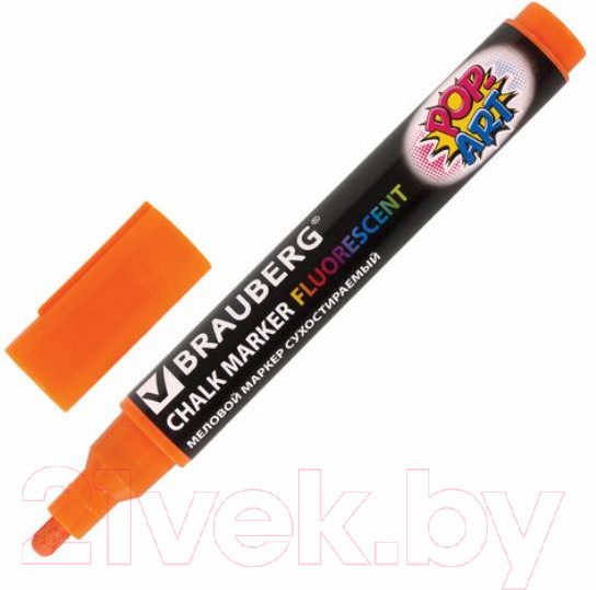 Изображение товара Маркер меловой Brauberg Pop-Art / 151531 (оранжевый)