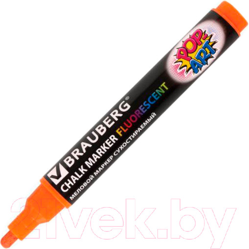 Изображение товара Маркер меловой Brauberg Pop-Art / 151531 (оранжевый)