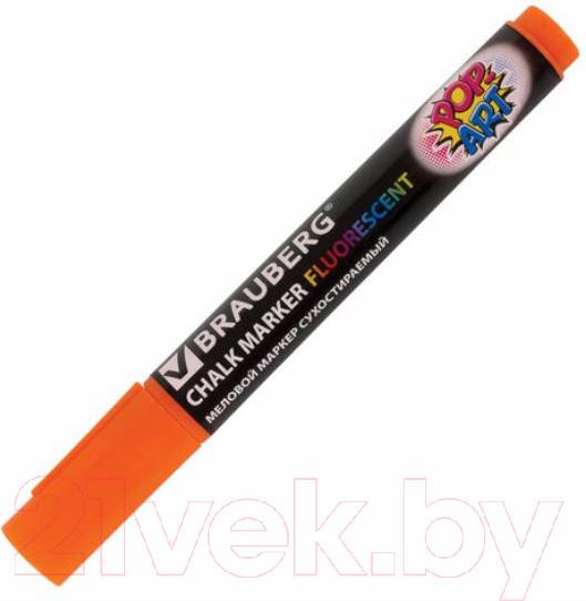 Изображение товара Маркер меловой Brauberg Pop-Art / 151531 (оранжевый)