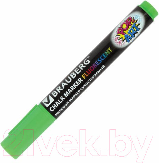 Изображение товара Маркер меловой Brauberg Pop-Art / 151532 (зеленый)