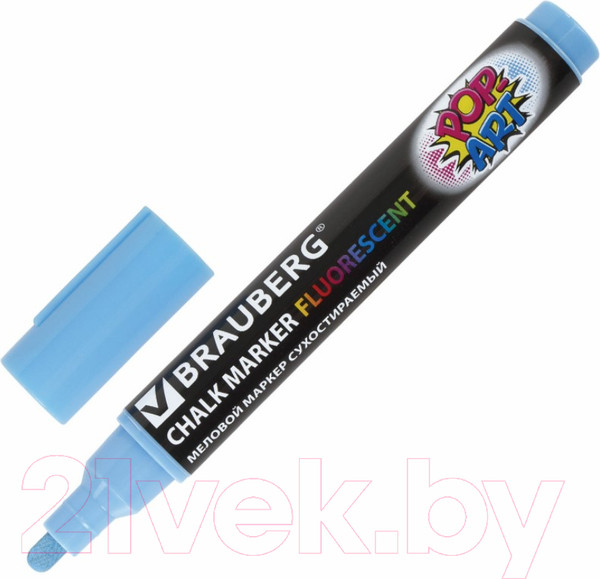 Изображение товара Маркер меловой Brauberg Pop-Art / 151533 (голубой)