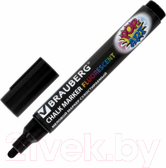 Изображение товара Маркер меловой Brauberg Pop-Art / 151534 (черный)