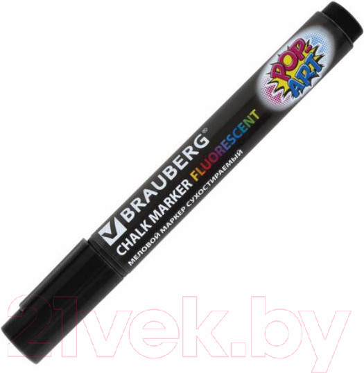 Изображение товара Маркер меловой Brauberg Pop-Art / 151534 (черный)