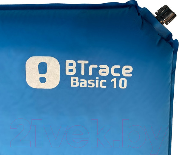 Изображение товара Туристический коврик BTrace Basic 10 / M0217 (198x63x10см, синий)