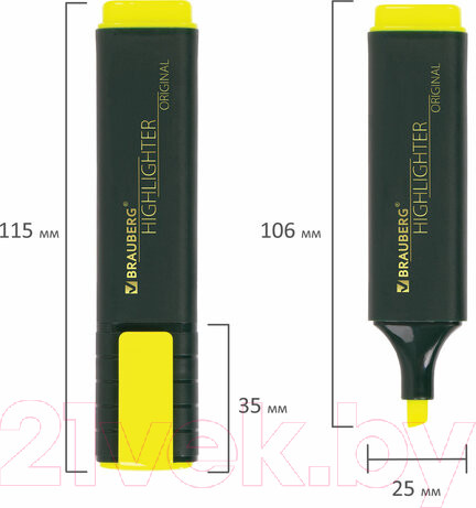 Изображение товара Набор маркеров Brauberg Original / 151689 (4шт)